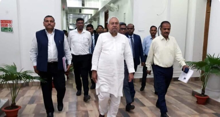 Bihar Chief Minister Nitish Kumar