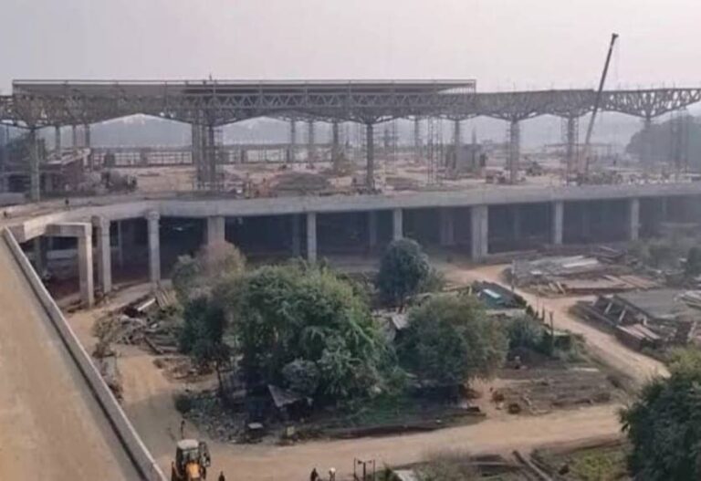 Under construction Patna airport new terminal building