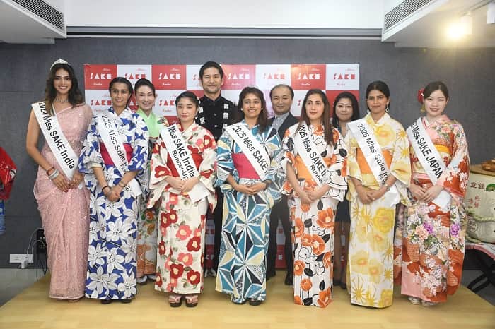 Miss Sake India Contest at the Japan Foundation, New Delhi