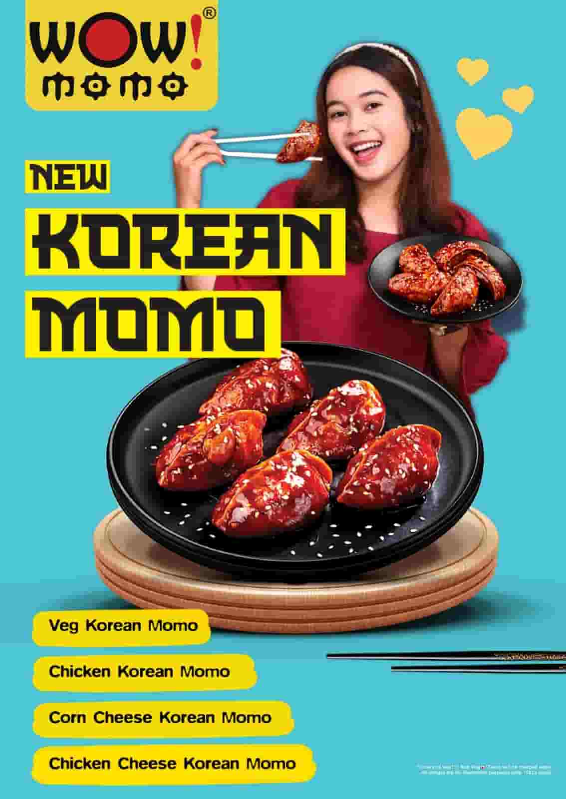 New Korean Momo Range