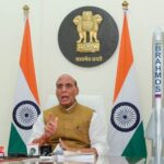 Indian Defence Minister Rajnath Singh